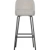 BePureHome Barstoel Vogue - Velvet - Naturel - 103x50x55