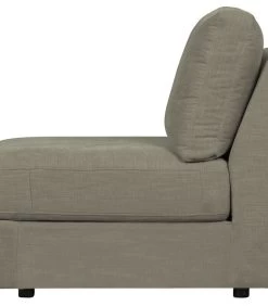VTwonen Family 1-Zits Element Zonder Arm - Grijs - 85x90x98 -Woninginrichting 73ed9964fcf64434bf6045a592b47028