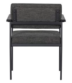 WOOOD Eetkamerstoel Gust - Polyester - Donkergrijs - Set Van 2 10 WOOOD Eetkamerstoel Gust - Polyester - Donkergrijs - Set Van 2 -Woninginrichting 77bc5dea2dec4e6c9d0b0923c4e70669