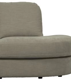 VTwonen Family 1-Zits Element Ronde Hoek Rechts - Grijs - 85x93x98