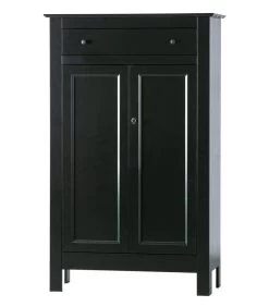 WOOOD Eva Meidenkast - Grenen Geborsteld - Zwart - 150x93x40 -Woninginrichting 78523feff0ee4adabe631a3d94ceb4db