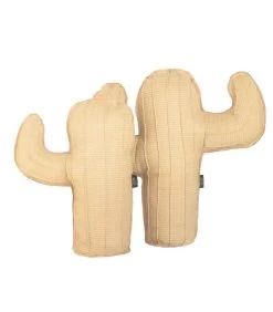 Buitenkussen Cactus Raffia-effect SET/2 Stuks