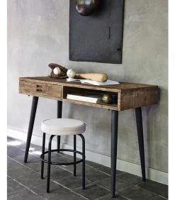 Exclusive Tris Kruk - Leer - Zwart/ Zand - 45x38x38 -Woninginrichting 79ff365fe17042d1b1ce120a27df1450