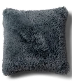 Kussenloop RM Faux Fur Blue 50x50 - Acryl - (LxBxH) 50.0x50.0x1.0 Cm