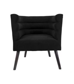 Leitmotiv Stoel Explicit - Suede Look Zwart - 74x71x74cm -Woninginrichting 7b7134caa4c74b078d94b4c9c5d6048a