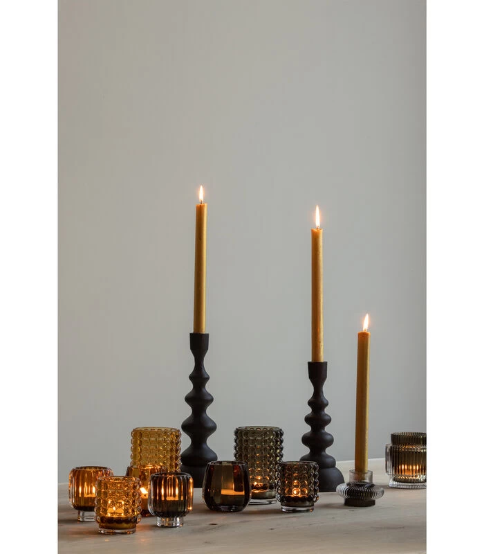 BePureHome Twisted Kandelaar - Metaal - Brons - 23x10x10 4 BePureHome Twisted Kandelaar - Metaal - Brons - 23x10x10 - Afbeelding 2