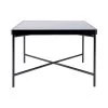 Leitmotiv Salontafel Smooth - Vierkant Mat Zwart - 60x60x40cm
