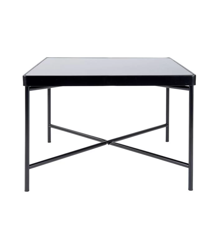 Leitmotiv Salontafel Smooth - Vierkant Mat Zwart - 60x60x40cm 3 Leitmotiv Salontafel Smooth - Vierkant Mat Zwart - 60x60x40cm