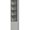 VTwonen 2-Deurs Vitrinekast Basic - Grenen - Mist - 230x53x40 -Woninginrichting 7de9f4de62e9416ead315854fdb2e262