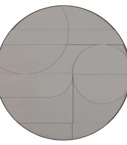 Fiona Rond Schilderij - Mist - 115x115x5