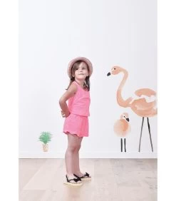 Muursticker Kinderkamer - Flamingo -Woninginrichting 813a80ded78341c1a90b4009ef5184a8