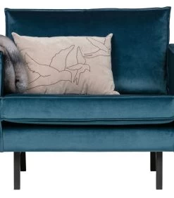 BePureHome Rodeo Fauteuil - Velvet - Blue - 85x105x86 9 BePureHome Rodeo Fauteuil - Velvet - Blue - 85x105x86 -Woninginrichting 827cafc0a25b4e1a9ffb925cbe7fa410
