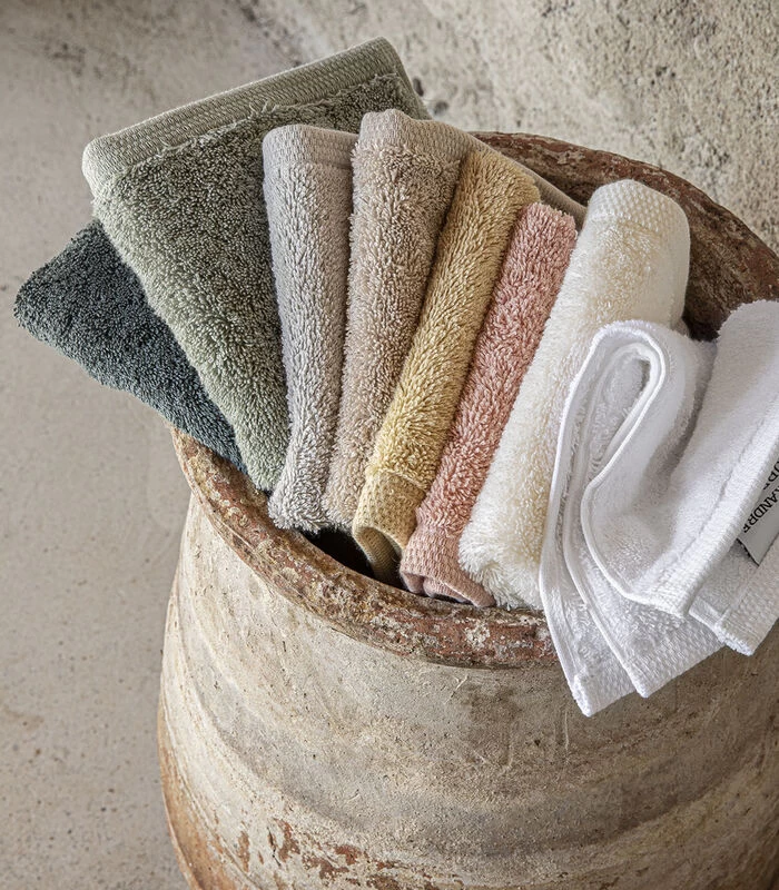 Essentiel - Effen Washandje Van Biologisch Katoen 4 Essentiel - Effen Washandje Van Biologisch Katoen - Afbeelding 2