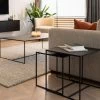 Conner (set Van 2) - Salontafel - Zwart -Woninginrichting 850e6331c8754cdf832b8eb16aaaa7f8