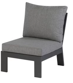 1-Zits Element Buiten - Aluminium - Antraciet - 80x64x84