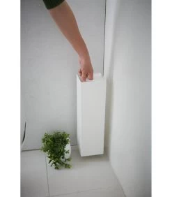 Yamazaki Toiletpaper Holder Closed - Tower - White -Woninginrichting 85a80aae5190480f92e787feb24d7b92