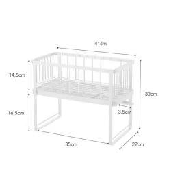 Yamazaki Dish Drainer Rack 2 Levels - Tower - White -Woninginrichting 867e7a96ac224dc8a55d64c52d9be1d2