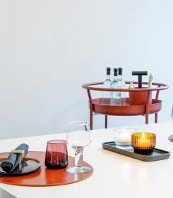 ELLIS Onderzetter Rond Cognac -Woninginrichting 87d88c22dc9c43e3870b0ff40afb9b7f