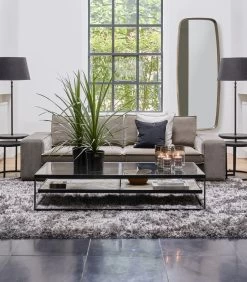 Salontafel Graydon 180x80 - Zwart -Woninginrichting 87e3885b9c484791bb17b1feeee3c7cb