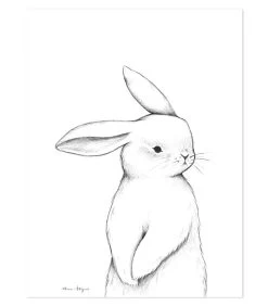 BUNNY - Kinderposter - Voor Konijn