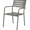 Tuinstoel Met Armleuning - Aluminium - Taupe - 85x56x53 -Woninginrichting 89841fee3d4d4a7491d42166e3b8e367