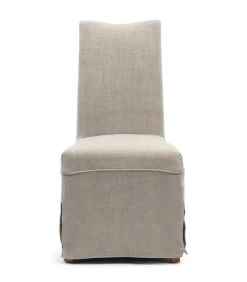 Eetkamerstoel Zonder Armleuning Monti DC Loose Cover- Katoen - Beige