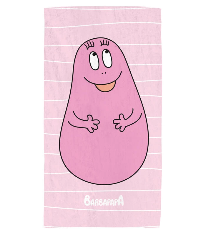 Strandlaken Bedrukt 100% Katoen, PINK 3 Strandlaken Bedrukt 100% Katoen, PINK