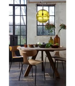 BePureHome Tondo Eettafel - Hout - Old Elm - 76x140x140 9 BePureHome Tondo Eettafel - Hout - Old Elm - 76x140x140 -Woninginrichting 8b92f3c79fe34222bc81f3960f1246d1