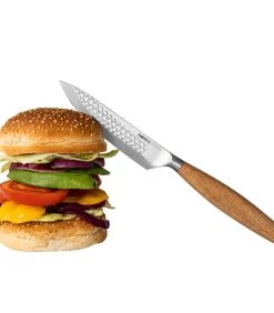 Steakmessenset Oslo+ - 2 Stuks - Multifunctioneel - Non-stick - Eikenhout -Woninginrichting 8c06dc375cd44d23ada06a1b30801717