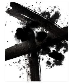 Exclusive Splashes & Stripes Poster - Papier - 45,5x65,5