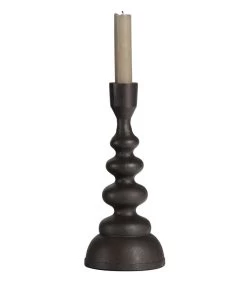 BePureHome Twisted Kandelaar - Metaal - Brons - 23x10x10