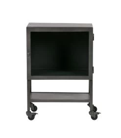 BePureHome Bespoke Vitrinekastje - Metaal - Grijs - 72x50x35