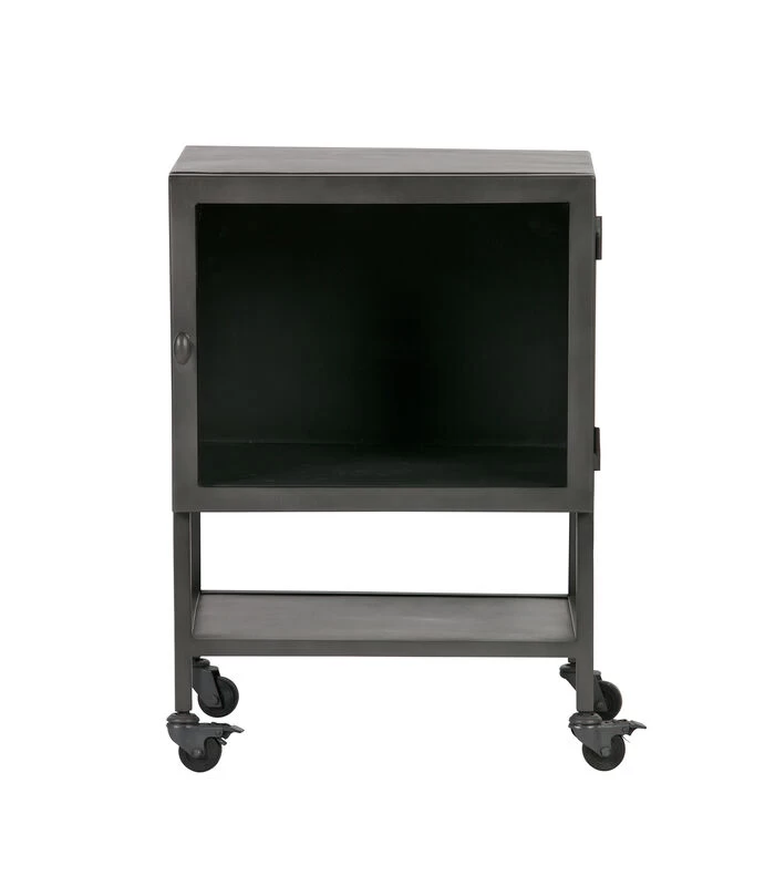 BePureHome Bespoke Vitrinekastje - Metaal - Grijs - 72x50x35 3 BePureHome Bespoke Vitrinekastje - Metaal - Grijs - 72x50x35