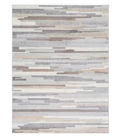 Gestreept Geometrisch Vloerkleed