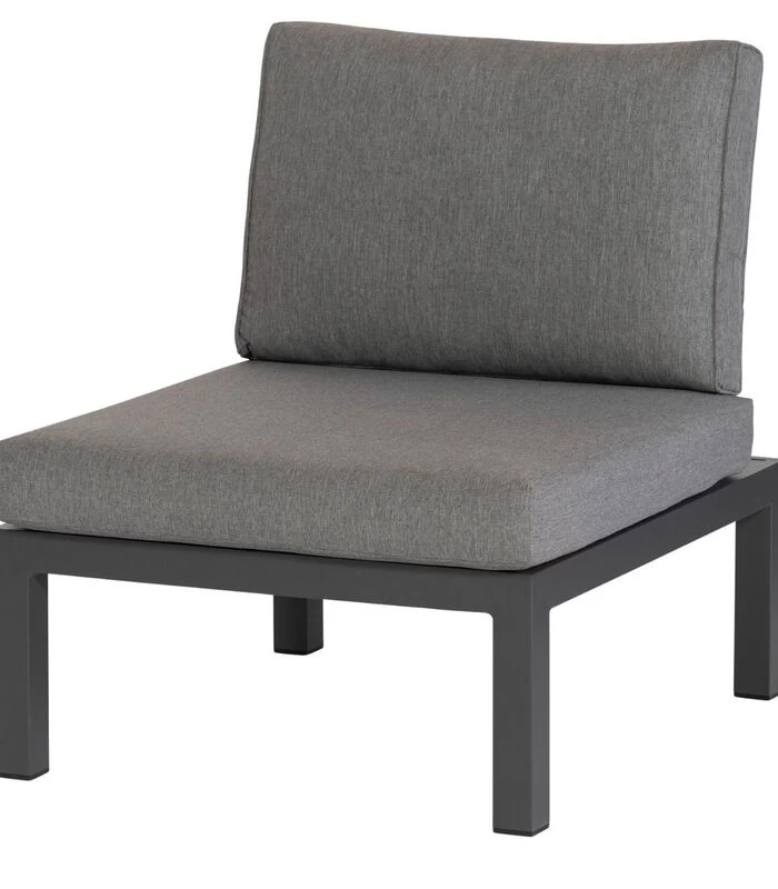 Tussenelement Loungeset - Aluminium - Antraciet - 63x80x70 3 Tussenelement Loungeset - Aluminium - Antraciet - 63x80x70