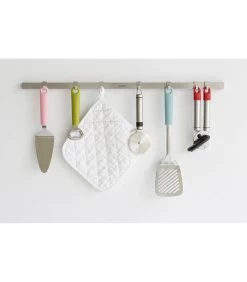 Brabantia Ophangrek Voor Keukenhulpen, 60cm, 7 Haken - Matt Steel -Woninginrichting 8f6ee25070974373818a0c7ffc7a5f24