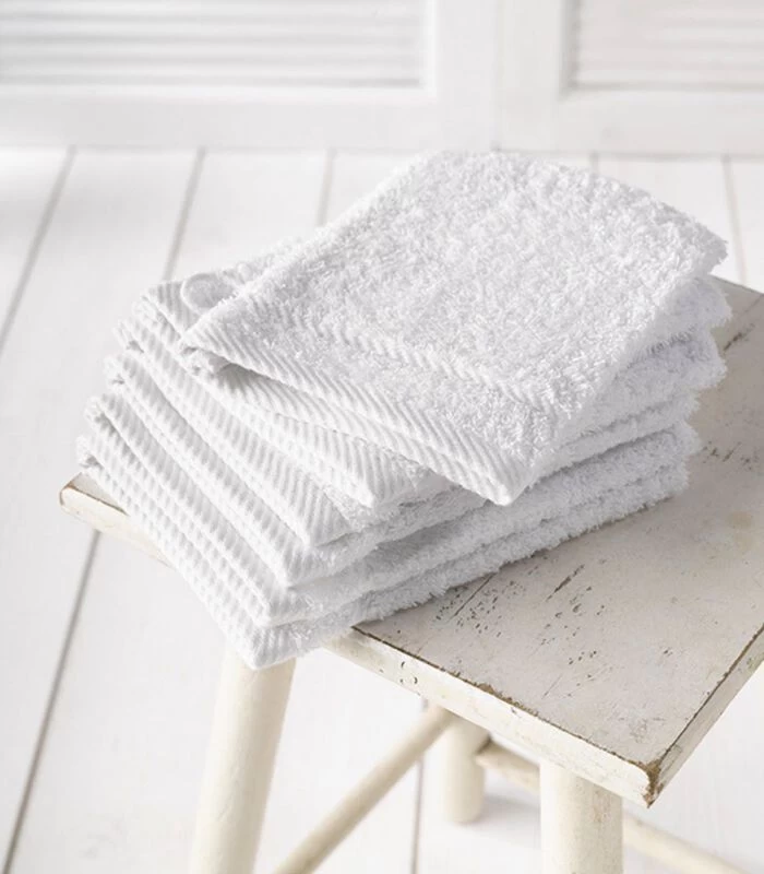 Washandje Hélène White 4 Washandje Hélène White - Afbeelding 2