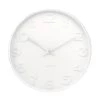 Karlsson Wandklok Mr. White Numbers - Witte Behuizing - Ø37,5cm -Woninginrichting 9138d70665d945c99e6c9feecc0cc4dd