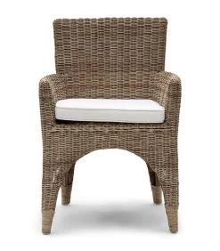 Eetkamerstoel Met Armleuning - The Hamptons Dining Armchair - Brown