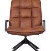 WOOOD Jouke Draaifauteuil Met Armleuning - Kunstleer - Cognac - 96x70x85 1 WOOOD Jouke Draaifauteuil Met Armleuning - Kunstleer - Cognac - 96x70x85 -Woninginrichting 93c4a4a57fad49b7841a6275d4b057d3