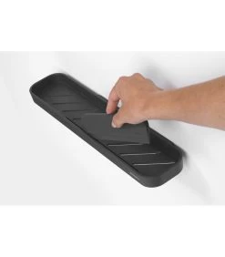 Brabantia MindSet Doucheplanchet Met Wisser - Dark Grey -Woninginrichting 954ecafe7b1a4208848254b279b65893