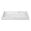 PRESENT TIME Dienblad Marble - Wit - 28x18x3cm -Woninginrichting 95884712569548d18221f930b3b1da44