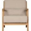 WOOOD Mark Fauteuil - Stof - Naturel - 75x67x82 1 WOOOD Mark Fauteuil - Stof - Naturel - 75x67x82 -Woninginrichting 95e95a3de1d74002863525c7a0c14f48