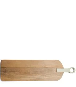 Serveerplank Hout, Tapasplank - Marseille - Bruin/wit - Maat L