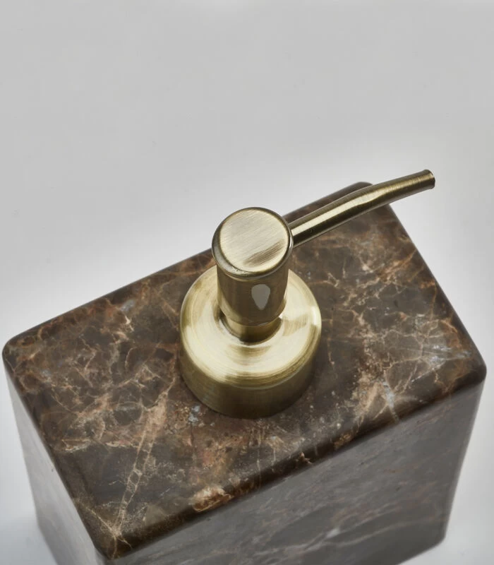 Zeepdispenser HAMMAM Brown-01 4 Zeepdispenser HAMMAM Brown-01 - Afbeelding 2