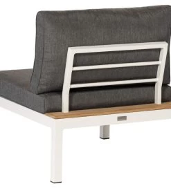 Tussenelement Loungeset La Vida - Teak - Wit - 63x80x70 -Woninginrichting 9aeb600a04bc454388918766712cae15