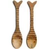Saladebestek 2-Delig, Opscheplepels Vis - Classic Fish - Bruin -Woninginrichting 9b6e121dfc994788bc8c44b3d91b08f6