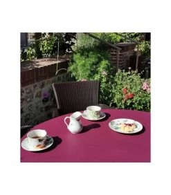 Effen Gecoat Tafelkleed Pruim