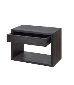 Zwevend Nachtkastje HUGO Met Brede Lade In Berkenhout -Woninginrichting 9c9248f706524b21b2ec6a5d54b8e3fa