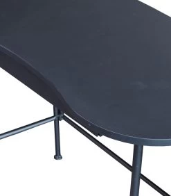 WOOOD Belle Bureau - Grenen/Metaal - Zwart - 75x90x42 -Woninginrichting 9d47e5795a0d4a3885d9e29b7d5aac1c